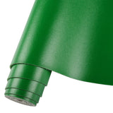 HGUAN Smooth Solid Color Green Faux Leather 12X53(30cmX135cm),Faux Leather Sheets Roll Very Suitable for Making Crafts, Leather 