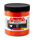 Speedball Fabric Screen Printing Ink, 8Ounce, Orange for TShirt and Silkscreen Printmaking