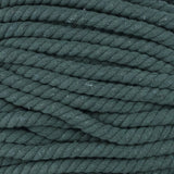 Natural Twisted Cotton Rope - Soft But Strong - Assorted Colors - 1/2 Inch Diameter (Dark Green, 50 Feet)