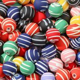 ANCADN 16mm Acrylic Beads 100pcs Color Focal Bead Chunk Bubblegum Beads DIY Beading Hairband Bracelets Necklace Craft for DIY Je