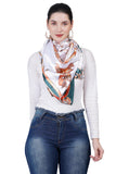 Axolotl Premium Elegant Japan Satin Silky Square Women Scarf