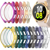 RICHONE [16Pack] Compatible with Samsung Galaxy Watch 5/Galaxy Watch 4 44 mm Screen Protector Case, Full Protection Cover Soft T