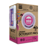 WBM Home Laundry Pods, Total 128 Count | Specially Designed for Undergarments With Soft Heaven Fragrance | Laundry Detergent Pod