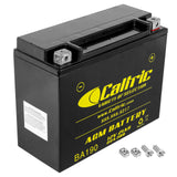 Caltric Agm Battery Compatible with Arctic Cat Sabercat 500 600 700 2004 2005 2006