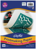 Ucreate Printmaking Paper, 9x12, White, 100 Sheet, P9001