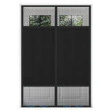 Magnetic Screen Door 72x80 Blackout - Privacy Protection, Powerful Magnets, Heavy Duty Thicker 265g/? Mesh, Easy Install, Self-S