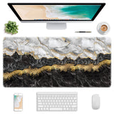 Atufsuat Extended Gaming Mouse Pad, XXL Large Mouse Mat 30 x 14 Inch, Big Computer Keyboard Mousepad, Waterproof Desk Pad with S