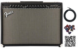 Fender Champion II 100-Watt Guitar Combo Amplifier Bundle with Cable, Picks, and Austin Bazaar Instructional Video