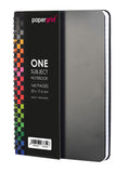 papergrid Wiro Notebook Single Line, 1 Subject, 25 x 17.6 cm, 160 Pages Pack of 1