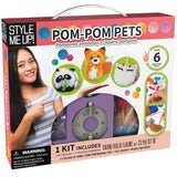 Style Me Up Pom Pom Pets: Kids Yarn, Crafting DIY, Create up to 6 Different Charming Critters, Offers Kids an Engaging and Imag