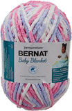 BERNAT BABY BLANKET YARN 300G 10.5 OZ, PINK BLUE OMBRE