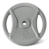Amazon Basics 1-inch Grip Weight Plates, 25lb Weights, Single