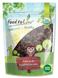Food to Live California Organic Raisins, 2 Pounds - Thompson Seedless Select, Sun-Dried, Non-GMO, Kosher, Unsulphured, Bulk, No 