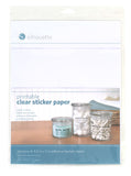 Silhouette America Silhouette MediaCLRADH Printable Clear Sticker Paper