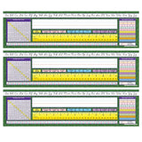 Modern Cursive Intermediate Desk Plates, 19 x 5, 36 Per Pack, 3 Packs