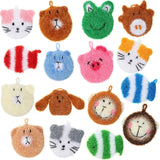 Mifoci 16 Pcs Animal Dish Scrubber Non Scratch Scrubbies for Dishes Double Layered Dish Washing Sponge Reusable Kitchen Scrubber