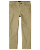 The Childrens Place Boys Stretch Skinny Chino Pants,Flax Single,4
