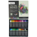 Brustro Artist Oil Pastels Set Of 24 (Regular)