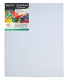 Brustro Artists Stretched Cotton Canvas 8X10 | Medium Grain, Oil Painting, Strudy, Zero Percolation, Acrylic, Ideal For Fine Art