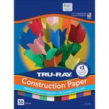 Tru-Ray Construction Paper P103031, 10 Classic Colors, 9 x 12, 50 Sheets