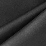 Waterproof Canvas Fabric by The Yard - 58 600D Polyester Cordura Fabric - Upholstery Fabric for Indoor Outdoor Chair(Black, 1 Ya