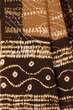 Tamaira Fashion Women'S Plain Cotton Saree (2512_Beige&Coffee