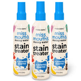Miss Mouth's Messy Eater Stain Treater Spray - 4oz 3 Pack Stain Remover - Newborn & Baby Essentials - No Dry Cleaning Food, Grea