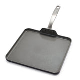 GreenPan Chatham Hard Anodized Healthy Ceramic Nonstick, 11 Griddle Pan, PFAS-Free, Dishwasher Safe, Oven Safe, Gray