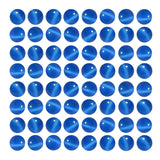 MJDCB 45pcs Royal Blue Cat Eye Stone Beads 8mm Round Crystal Loose Bead for Jewelry Making DIY Bracelets Necklace Accessories
