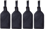 Leatherman Black Luggage Tag (Set Of 4)