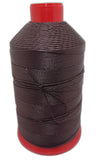 Chocolate Brown Bonded Nylon Sewing Thread T210#207 1000 Yard for Outdoor, Leather, Upholstery