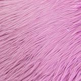 Qidkeo Faux Fur Fabric for Crafts, Gnomes, Animal Costumes, Cushions, Decorations Lavender 10x10in