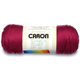 Caron Simply Soft Party Solids Yarn, Gauge 4 Medium Worsted, 6 oz Fuchsia For Crochet, Knitting & Crafting