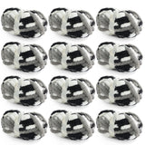 HOMBYS 12 Pack Giant Chunky Yarn for Crocheting & Knitting, Super Bulky Soft Fluffy Tie Dye Plush Fuzzy Mixed Color Thick Chenil