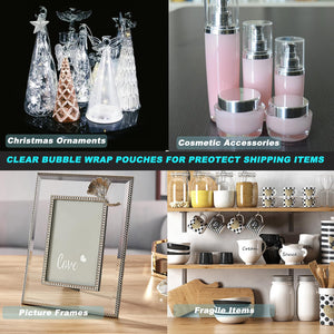 16x 20Large Bubble Out Bags&Pouches, 25Pcs Bubble Pouches Wrap Bag, Double Walled Bubble Cushioning Bags for Shipping Mo