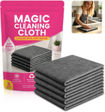 Genie Cloth Magic Cloth, Thick Microfiber, StreakFree for Windows & Glass, 5pack for mirrors, Glass, Window, Kitchen, Stainles