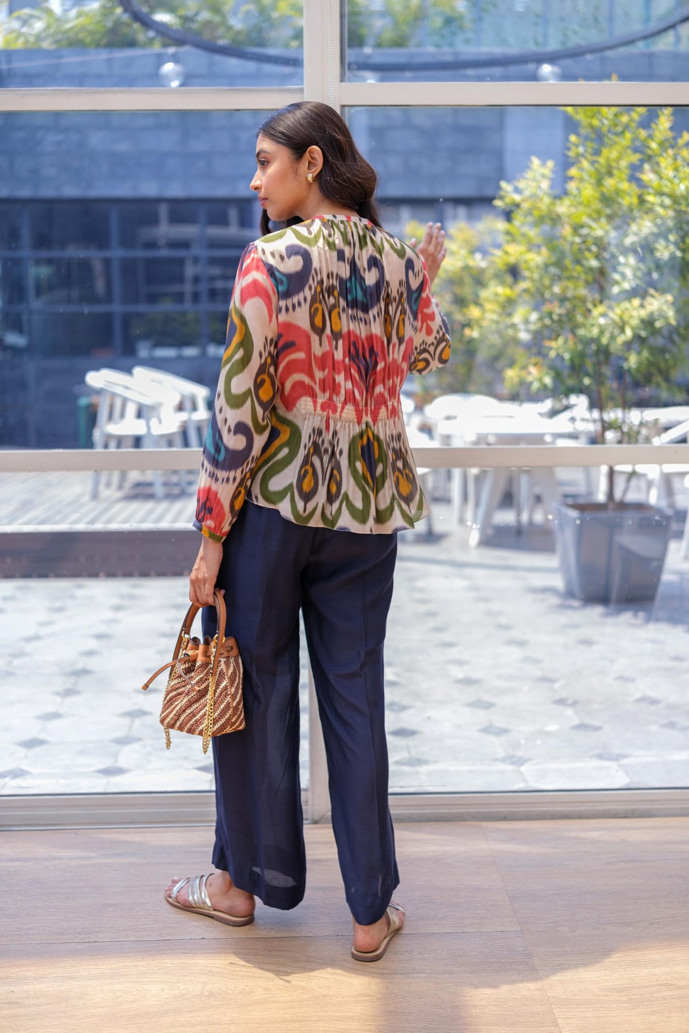 Anni Designer Women'S Rayon Blend Short Length Printed Co-Ord Set (Paran Grey_Xl_Grey_X-Large),Grey,XL,Rayon Blend,Casual,