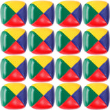 16 Pack Juggling Balls for Beginners,Mini Juggling Balls,Multicolor Beginners Juggling Balls,Durable Juggle Ball Kit,Soft Easy J