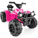 Best Choice Products 12V Kids Ride-On Electric ATV, 4-Wheeler Quad Car Toy w/Bluetooth Audio, 2.4mph Max Speed, Treaded Tires, L