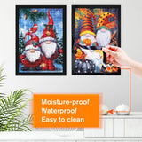 NAIMOER Diamond Painting Frames 1Pack, Frames for 12x16in/30x40cm Diamond Painting Canvas, Diamond Art Accessories Frame Self-Ad