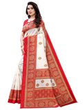 Satrani Womens Art Silk Saree (2019St121_Red)