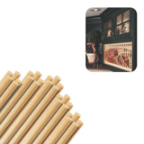 Birch Round Dowels (5/16 x 36, Pack of 25) | Variety of Diameters & Wood Species | Unfinished Wooden Dowel Rods for Crafts & DIY