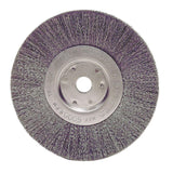 Weiler 80401065 Trulock Narrow Face Crimped Wire Wheel, 6 Diameter x 3/4 Width, 1/2 5/8, 0.0118 Steel, 6000 rpm
