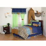 One Grace Place Jazzie Jungle Boy Full Bed Skirt