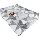 TANOSHII Baby Play Mat for 79 x59 Playpen, Machine Washable Kids Mat, Cotton,Foldable Crawling Mat for Floor,One-Piece Crawling