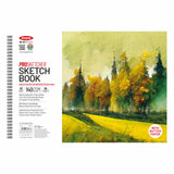 Anupam A3 - PRO-Sketcher Sketch Book 130 GSM,64 Pages., White, (Model: 6238)