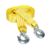 NEIKO 51005A Heavy-Duty Tow Strap with Hooks, 2 Inches by 20 Feet, Woven Polyester Webbing, and 10,000-Pound Capacity, HD Truck 