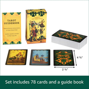 Da Brigh Tarot of The Nile Tarot Cards Deck with Guidebook Featuring Ancient Egypt Theme