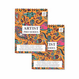 Paper Plane Design Artist Sketch Book Perforated 140 gsm Craft Book (Orange, A5 Small pk of 2)