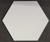 Msgh Pack Of 3, Hexagon Shape Wooden Panel Art Board Canvas Texture Sheets With 5Mm Thickness, Compatible With Acrylic Oil & Epo